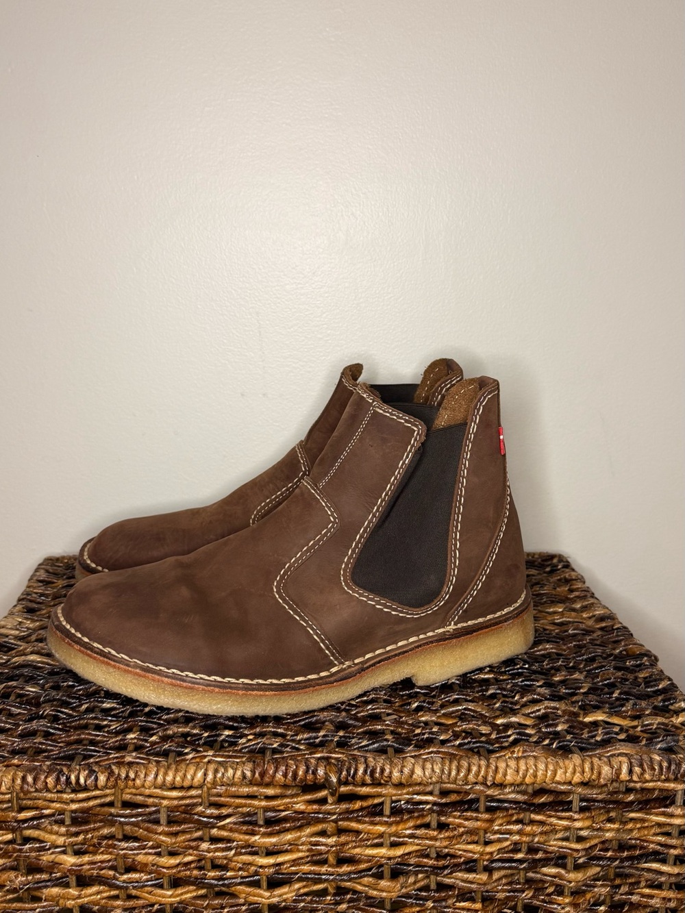 Duckfeet Roskilde Cocoa — Size 44 — Only worn 3 times